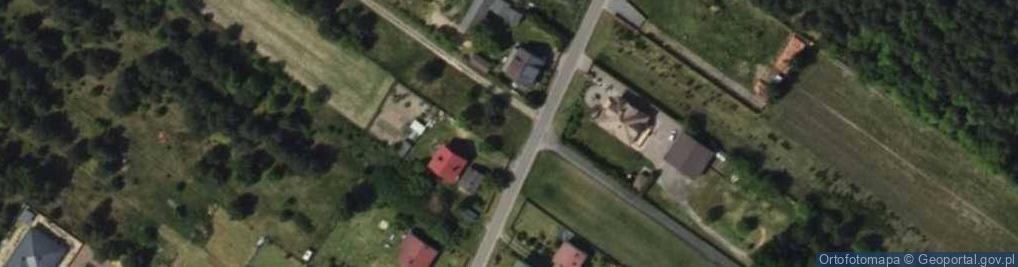 Zdjęcie satelitarne Piękna ul.