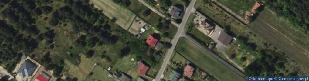 Zdjęcie satelitarne Piękna ul.