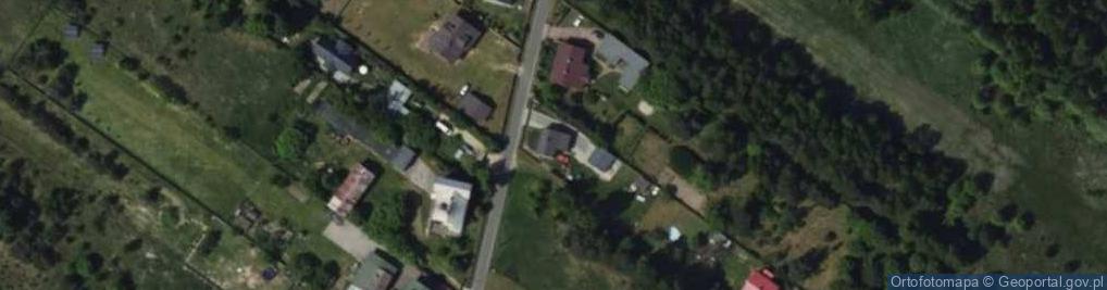 Zdjęcie satelitarne Piękna ul.