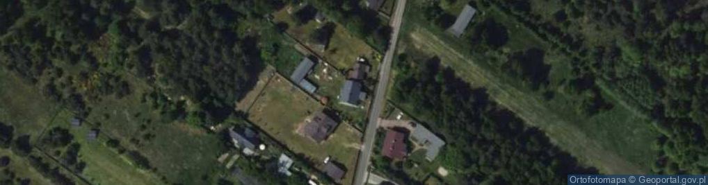 Zdjęcie satelitarne Piękna ul.