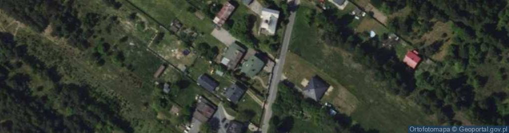 Zdjęcie satelitarne Piękna ul.