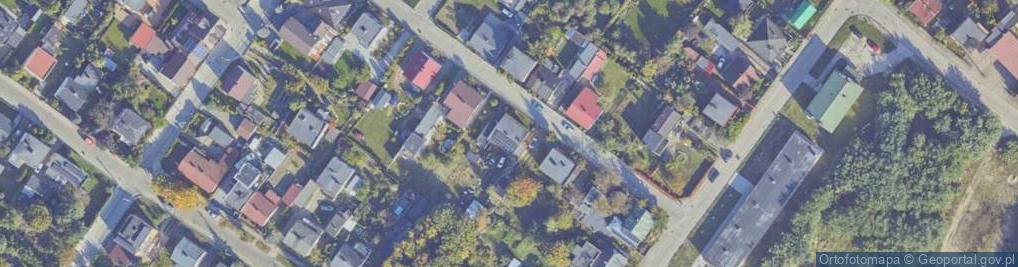Zdjęcie satelitarne Piaskowa ul.