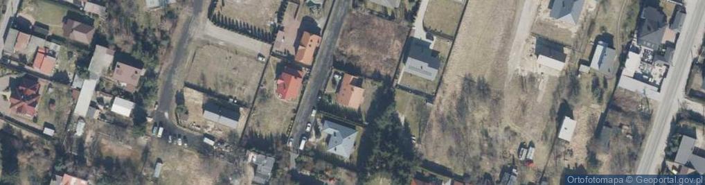 Zdjęcie satelitarne Piękna ul.