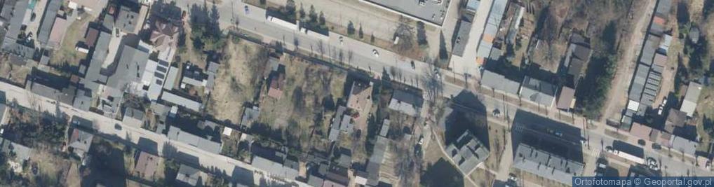 Zdjęcie satelitarne Piotrkowska ul.