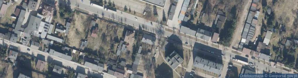 Zdjęcie satelitarne Piotrkowska ul.