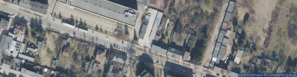 Zdjęcie satelitarne Piotrkowska ul.