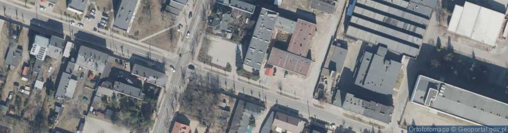 Zdjęcie satelitarne Piotrkowska ul.