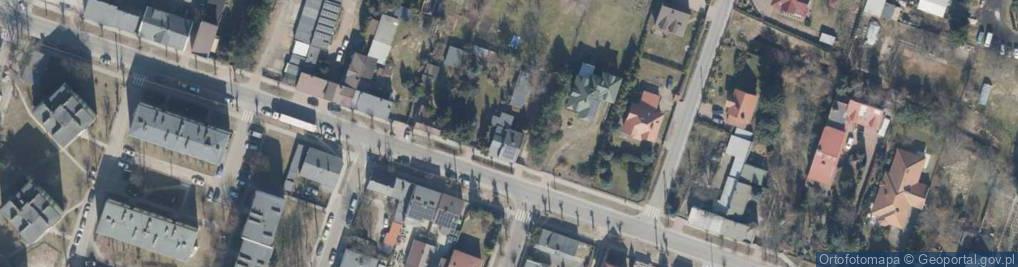 Zdjęcie satelitarne Piotrkowska ul.