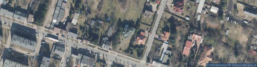 Zdjęcie satelitarne Piotrkowska ul.