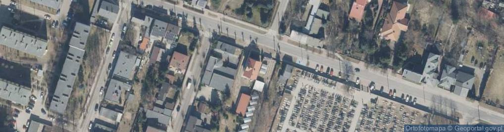 Zdjęcie satelitarne Piotrkowska ul.