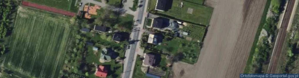 Zdjęcie satelitarne Piotrkowska ul.