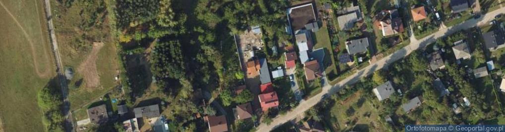 Zdjęcie satelitarne Piękna ul.