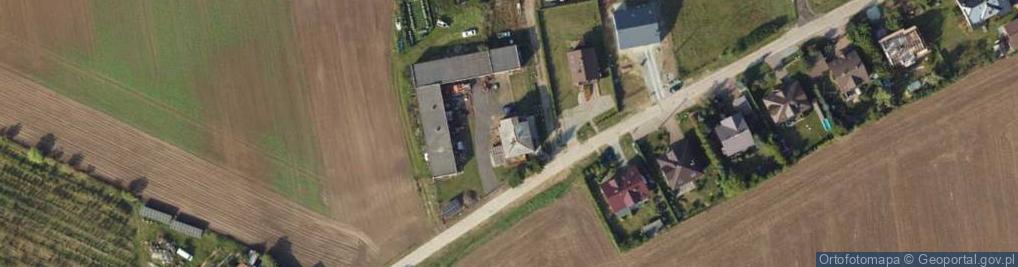 Zdjęcie satelitarne Piękna ul.