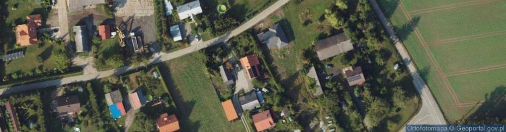 Zdjęcie satelitarne Piękna ul.