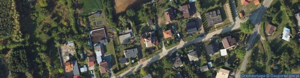Zdjęcie satelitarne Piękna ul.