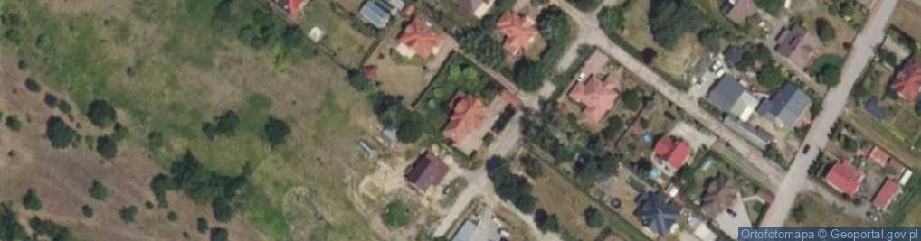 Zdjęcie satelitarne Piękna ul.