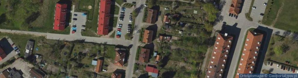 Zdjęcie satelitarne Pieniężnego ul.