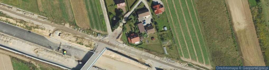 Zdjęcie satelitarne Piastowska ul.