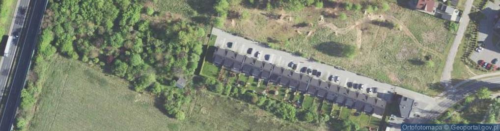Zdjęcie satelitarne Piastowska ul.
