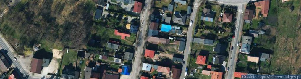 Zdjęcie satelitarne Piotrkowska ul.