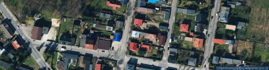 Zdjęcie satelitarne Piotrkowska ul.