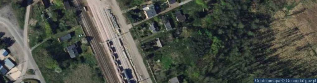 Zdjęcie satelitarne Piaskowa ul.