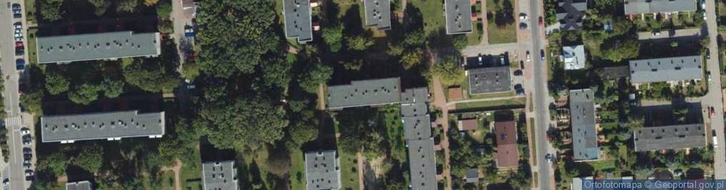 Zdjęcie satelitarne Piaskowa ul.