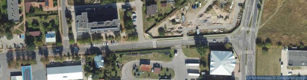 Zdjęcie satelitarne Piaskowa ul.