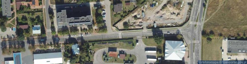 Zdjęcie satelitarne Piaskowa ul.