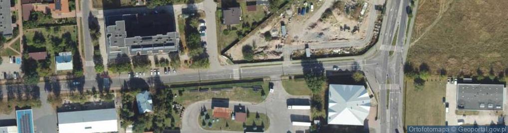 Zdjęcie satelitarne Piaskowa ul.