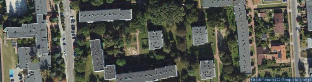 Zdjęcie satelitarne Piaskowa ul.