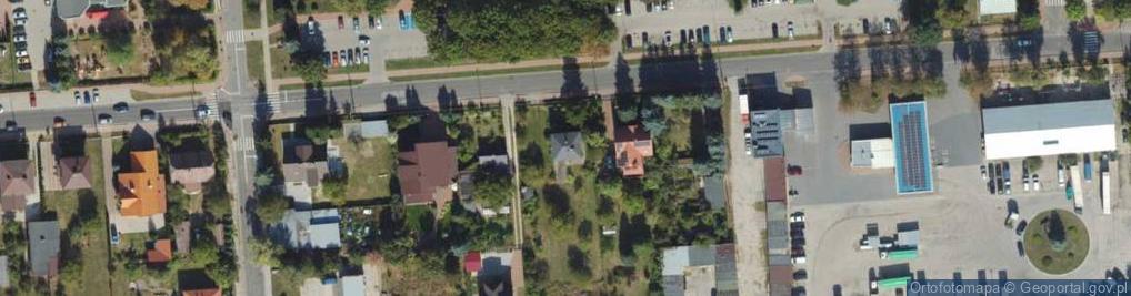 Zdjęcie satelitarne Piaskowa ul.