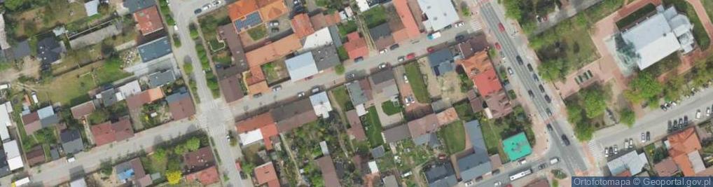 Zdjęcie satelitarne Piekarska ul.