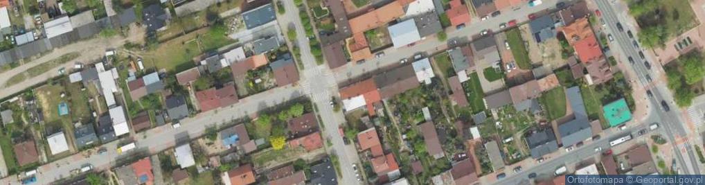Zdjęcie satelitarne Piekarska ul.