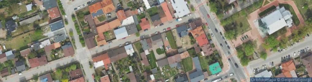 Zdjęcie satelitarne Piekarska ul.