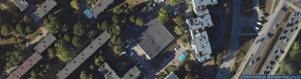 Zdjęcie satelitarne Piastowska ul.