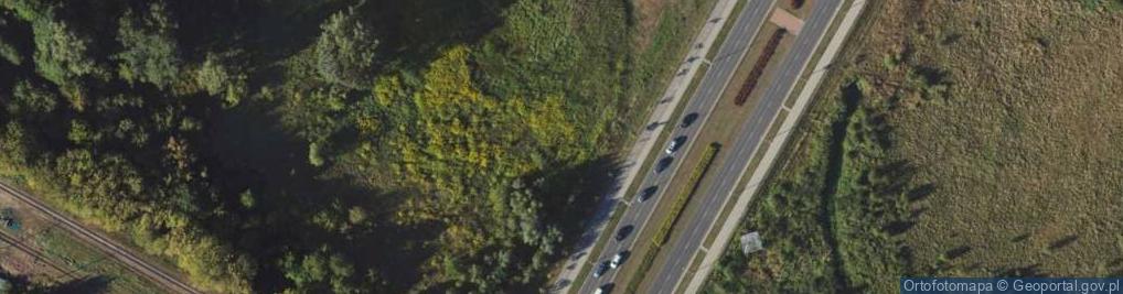 Zdjęcie satelitarne Piastowska ul.