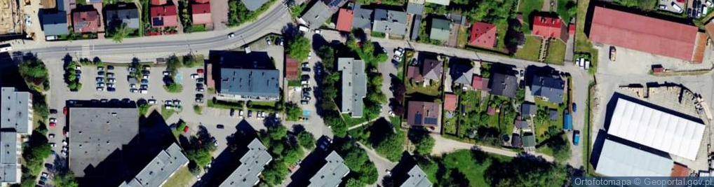 Zdjęcie satelitarne Pięciu Stawów ul.