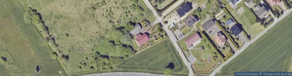 Zdjęcie satelitarne Piaskowcowa ul.