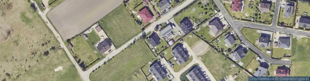 Zdjęcie satelitarne Piaskowcowa ul.
