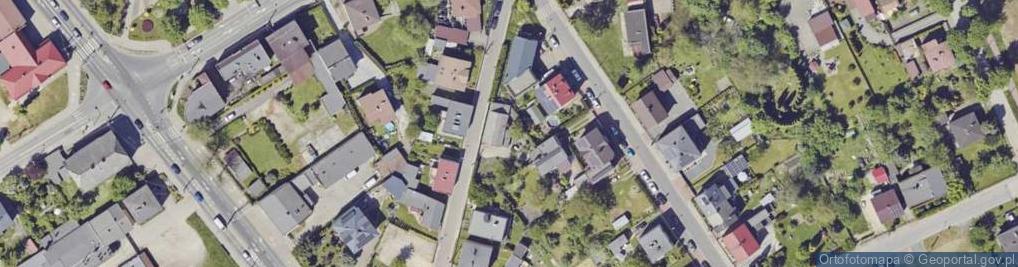 Zdjęcie satelitarne Piastowska ul.