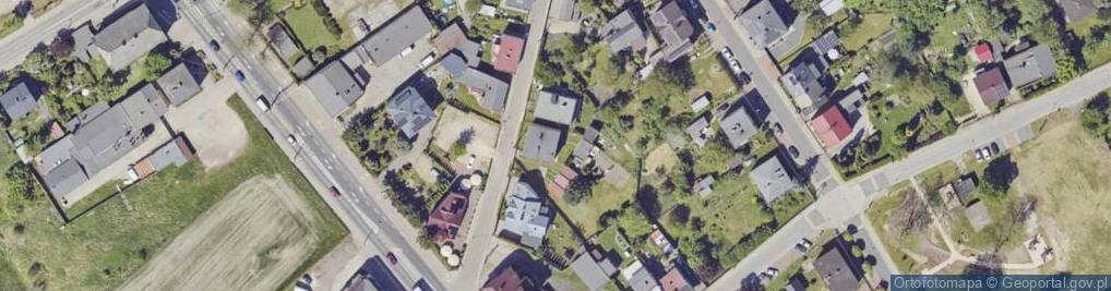 Zdjęcie satelitarne Piastowska ul.
