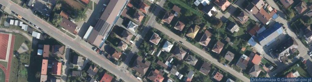 Zdjęcie satelitarne Piękna ul.
