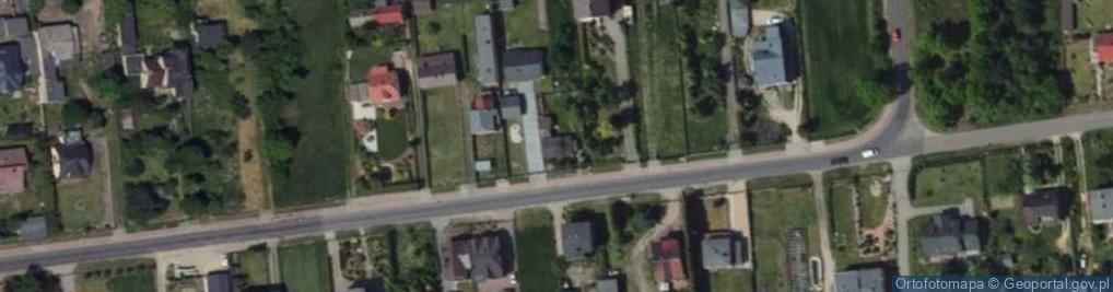 Zdjęcie satelitarne Piastów ul.