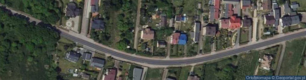 Zdjęcie satelitarne Piastów ul.