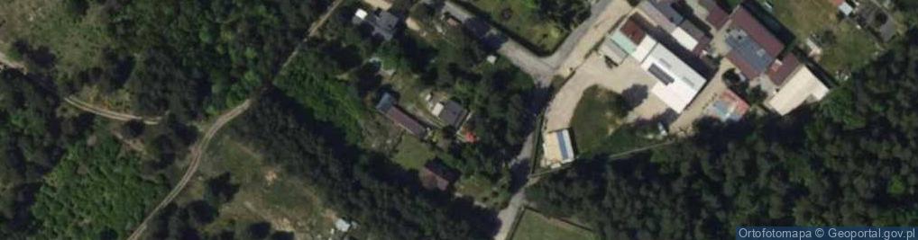 Zdjęcie satelitarne Piękna ul.