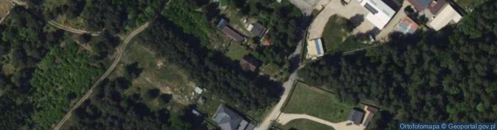 Zdjęcie satelitarne Piękna ul.