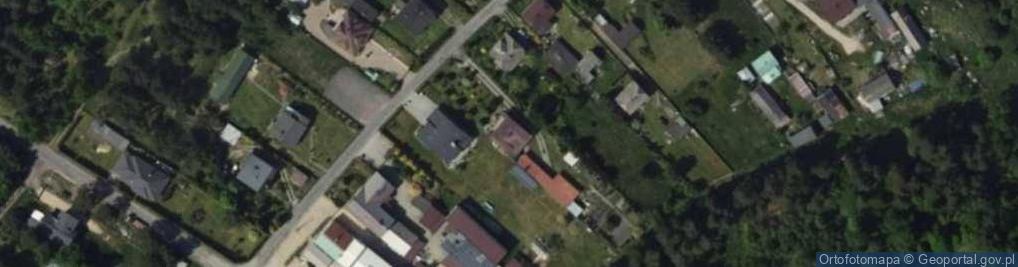 Zdjęcie satelitarne Piękna ul.