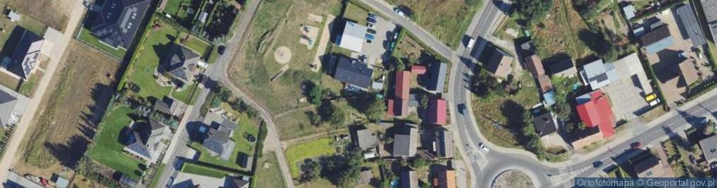 Zdjęcie satelitarne Piaskowa ul.