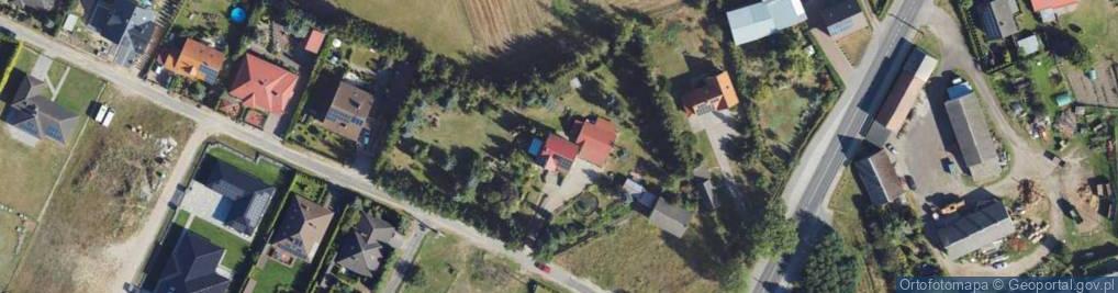 Zdjęcie satelitarne Piaskowa ul.